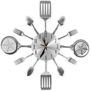 Horloge Cuisine Metal 6